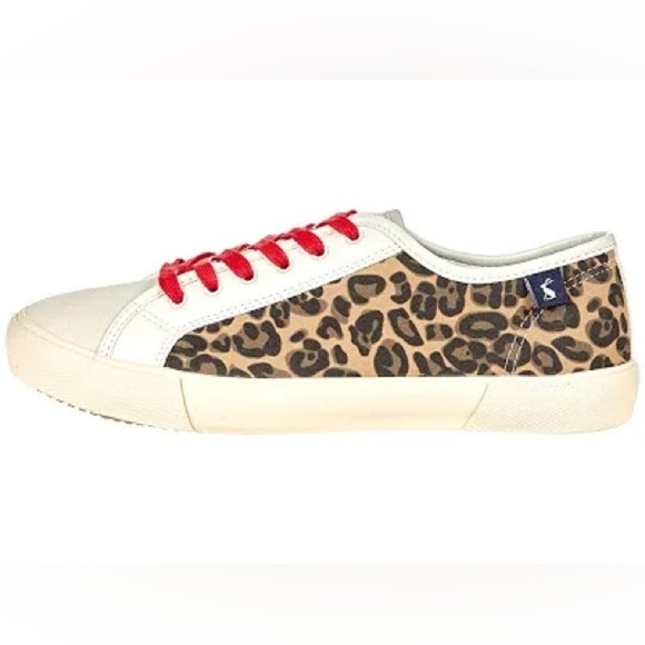 JOULES Coast Pump Faux Leather Trainers Women's Sneakers Size  9 - Picture 4 of 16